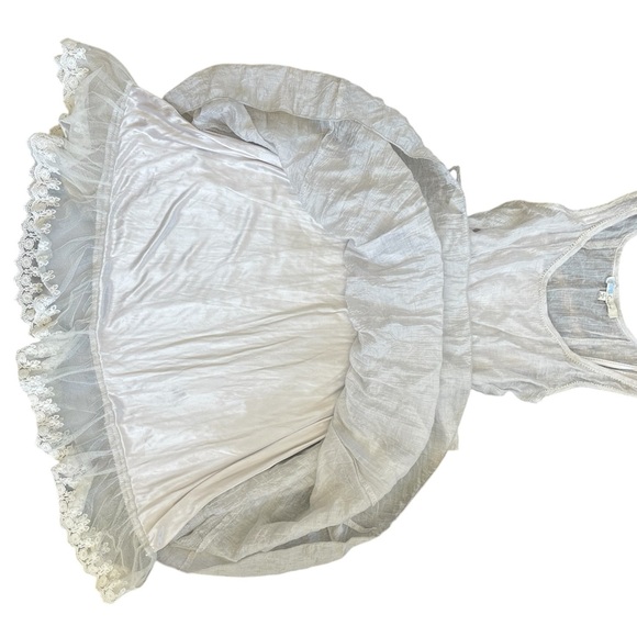 Cecico White Midi Sundress with Scoop Neck - Picture 3 of 11